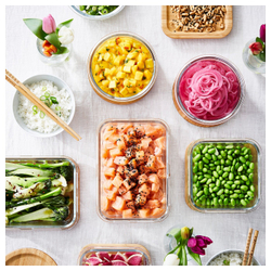IKEA 365+ Контейнер для пищевых продуктов, круглый/стеклянный, 400 мл