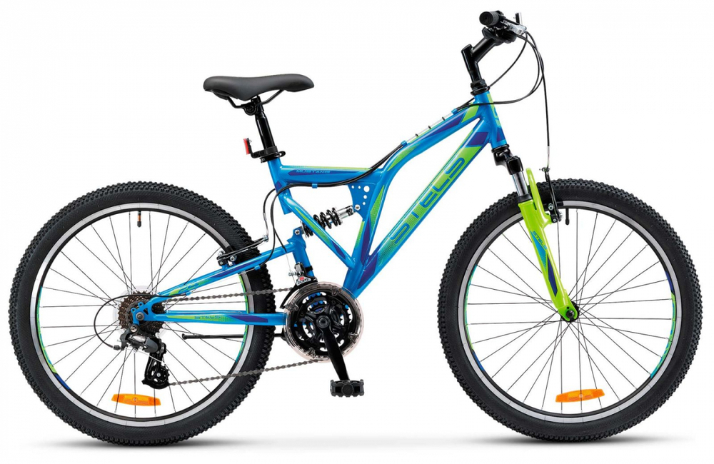 Велосипед 24" STELS Mustang V (16" Синий) V020