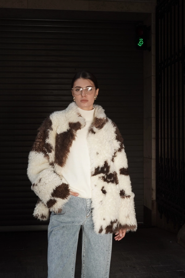 BERIBEGI BOX: короткая дубленка + кожаный тренч