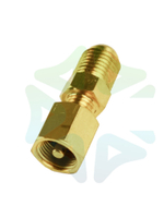Вентиль-проколка к баллону фреона CH-336 с резьбами 7/16"-27UNF и 1/4" SAE