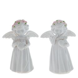 GAEM Фигурка декоративная "Ангел", L9 W6 H13,5 см, 2в.