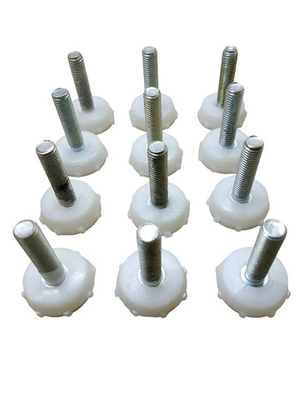 Опора регулируемая винтовая М8 для напольных шкафов, витрин, столов