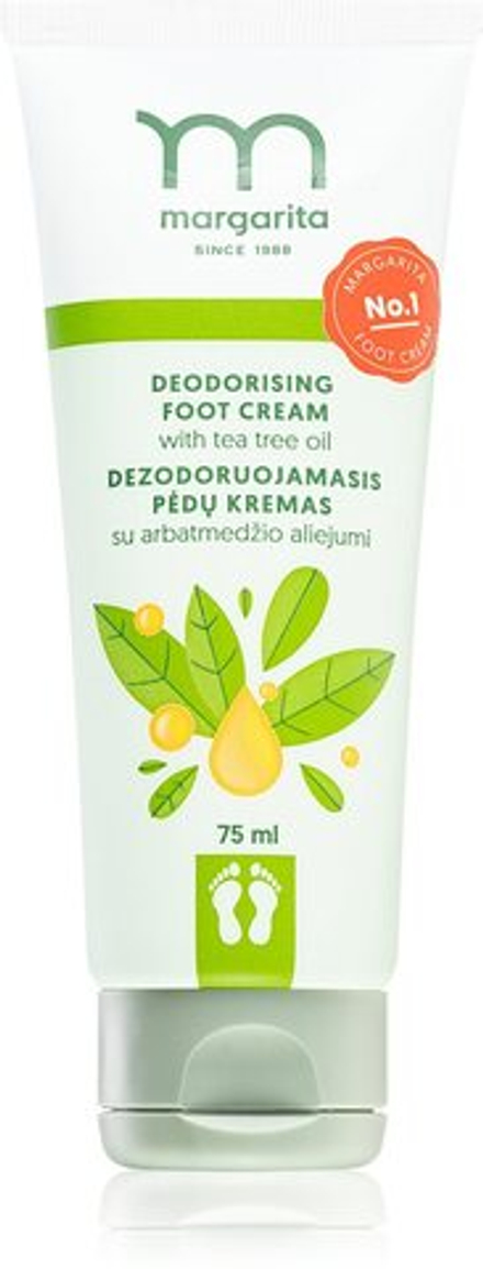 Margarita Foot Cream - антиперспирантный крем для ног /   75  ml  / GTIN 4770001330166