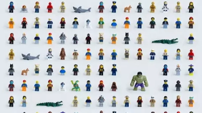 Цифровое панно ID Wall LEGO FIGURES