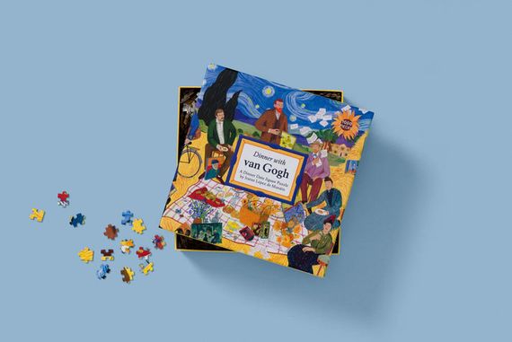 Pazl \ Puzzle \ Пазлы Dinner with van Gogh