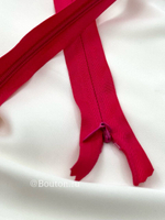 Молния потайная розовая (фуксия,малиновая)