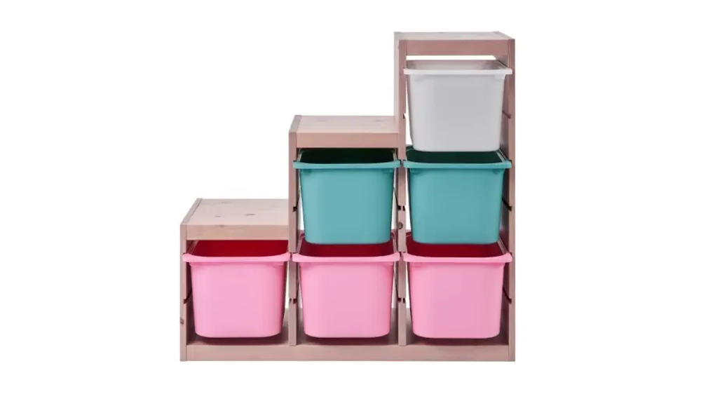 Каркас стеллажа - аналог IKEA TROFAST/ТРУФАСТ/СЫНОД, 94x91x44см, светло-бежевый