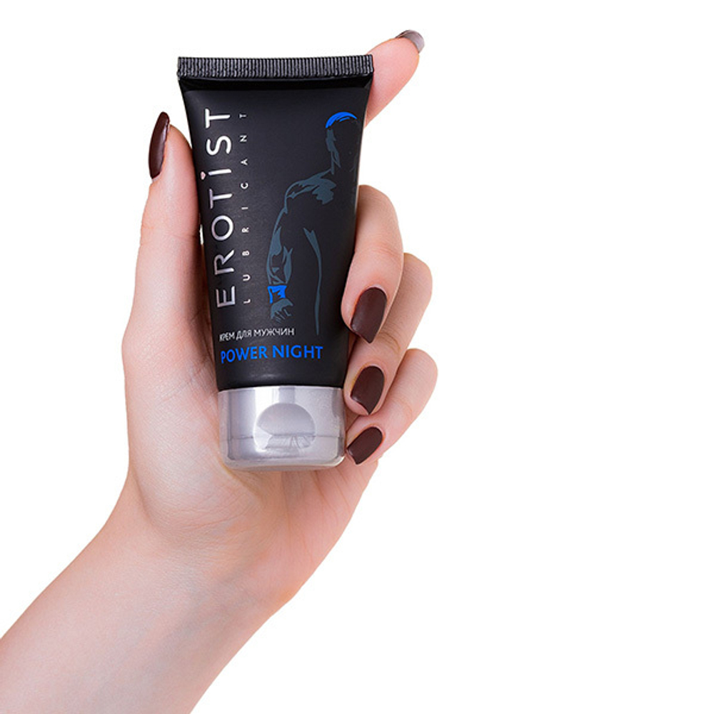 Возбуждающий крем для мужчин Erotist Lubricants Power Night 50мл
