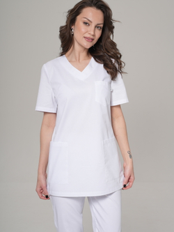 Блуза медицинская женская | Бл-370/5 панацея рич