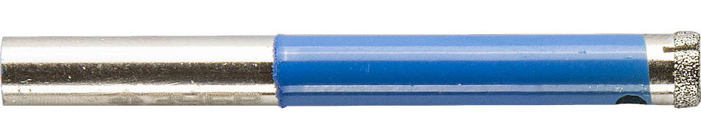 ЗУБР d 5 мм, Р100, цилиндрический хвостовик, алмазное трубчатое сверло для дрели, Профессионал (29860-05)