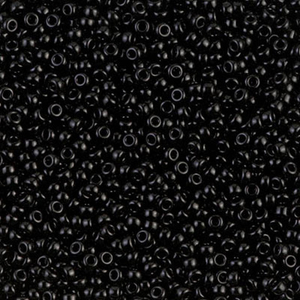 Miyuki Seed Beads 11/0 Black SB0401