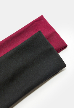 STRADIVARIUS Набор из 2 эластичных резинок для волос, цвет фуксии