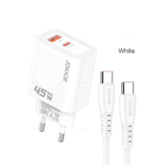 JOKADE JB0145, Зарядное устройство PD45W + 22.5W на устройства Type-C