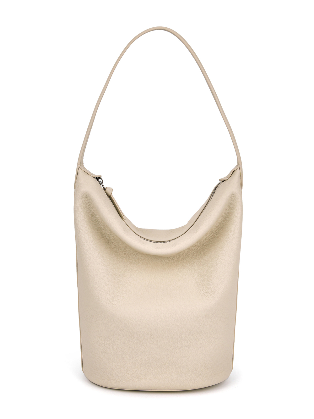 Сумка BUCKET кремового цвета