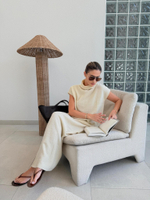 Юбка MIU, молочный