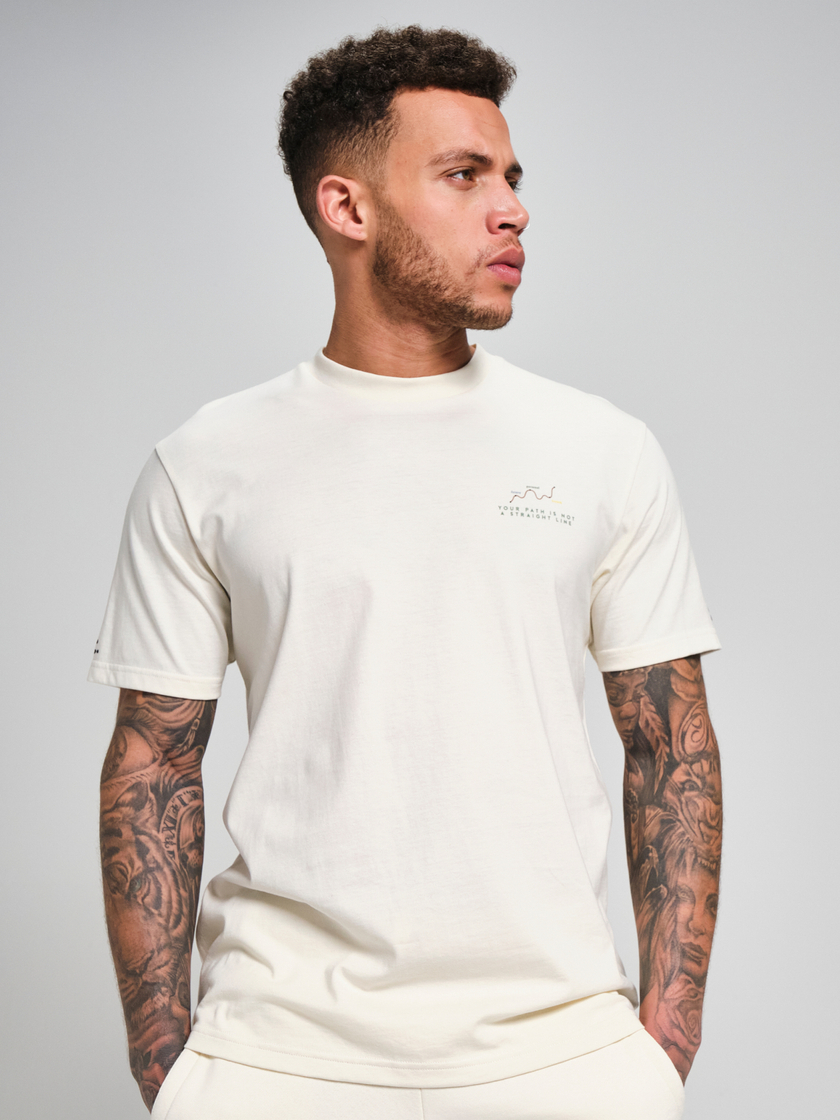 Футболка мужская ORIGINAL CREATOR PATH T-SHIRT, Молочный