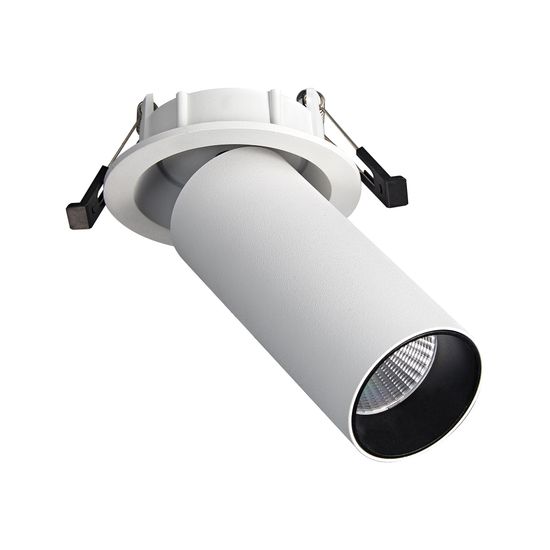 ST759.548.07 Св-к встр. Белый LED 1*7W 4000K 560Lm Ra>90 60° IP20 D95xH156 220-240VV Встраиваемые светильники