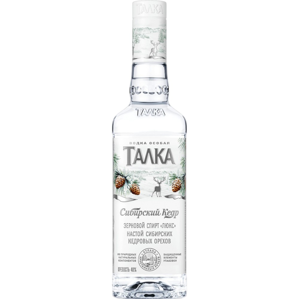 Водка Талка Сибирский Кедр 0,5 л.