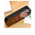 Часы зеркальные LED MIRROR NA-6099 красное свечение