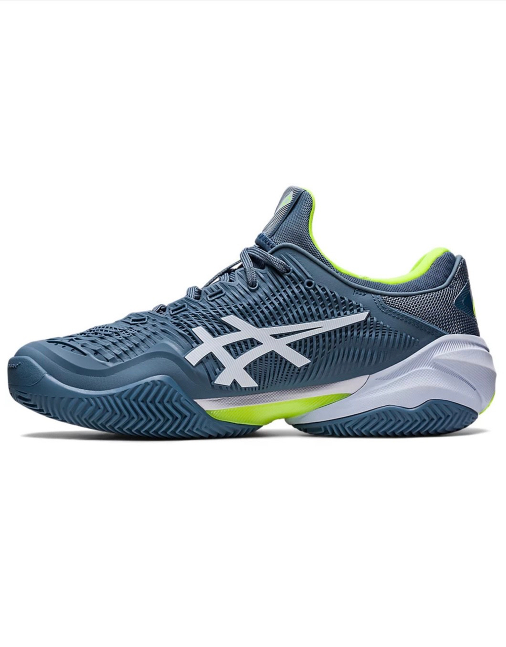 ASICS, COURT FF 3, Tennis, STEEL BLUE/WHITE, MEN, US 12 /EUR 46,5 /UK 11 /СМ 29,5