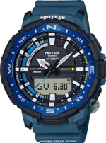 Японские спортивные наручные часы Casio Pro Trek PRT-B70-2ER с хронографом