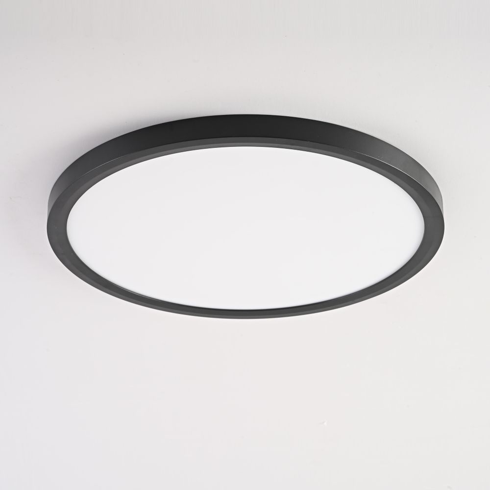 Потолочный Светильник Slim D30 Чёрный By Imperiumloft