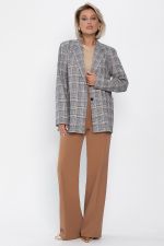Жакет Нэри (корица/клетка) Б14110-33М LT Collection