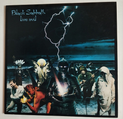 Винтажная виниловая пластинка LP Black Sabbath Live Evil (Japan 1983) (No Obi)