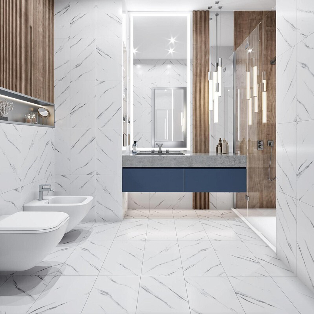 Кварцвиниловая плитка CronaFloor STONE Калакатта