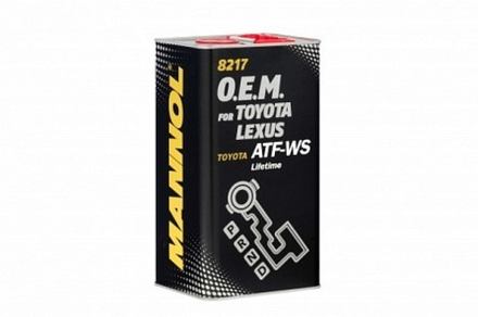 Трансмиссионное масло MANNOL ATF WS O.E.M. for Toyota Lexus 4л