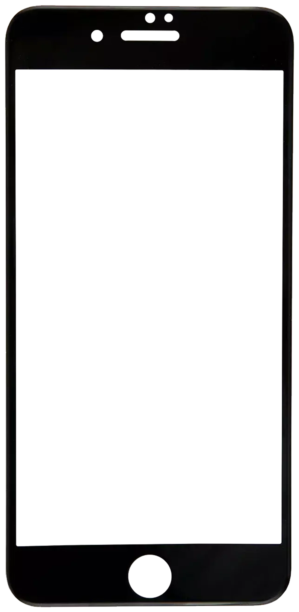 Защитное стекло iPhone 6+ Adpo Frame plating black