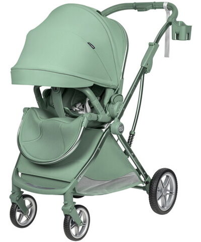 Детская прогулочная коляска Farfello Fest Lux Зеленый/Green