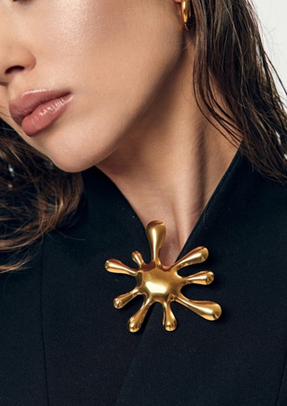 Брошь Sun drop