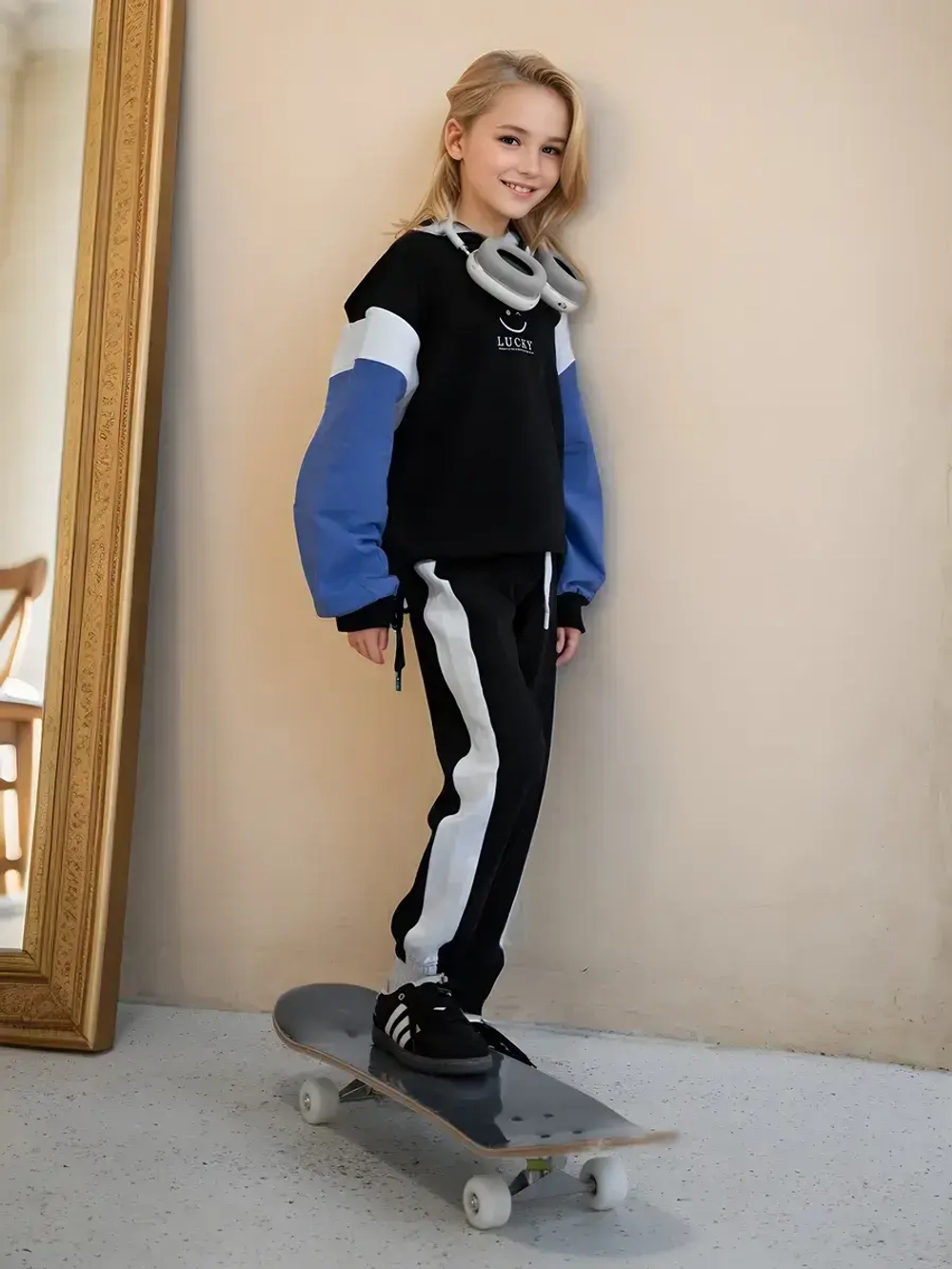 Спортивный костюм для девочки в школу