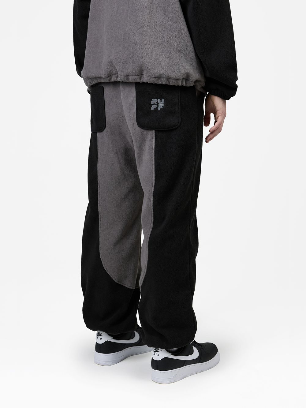 Костюм RUFF Global Fleece Tracksuit черный