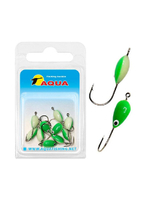 Мормышка фосфорная №06, крючок №12 (2 упакпо 10 шт) 0,08g