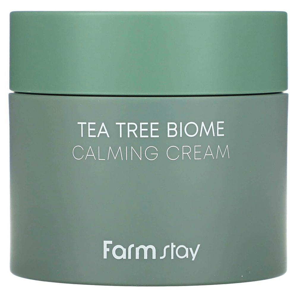 Farmstay, Tea Tree Biome, успокаивающий крем, 80 мл (2,70 жидк. унц.)