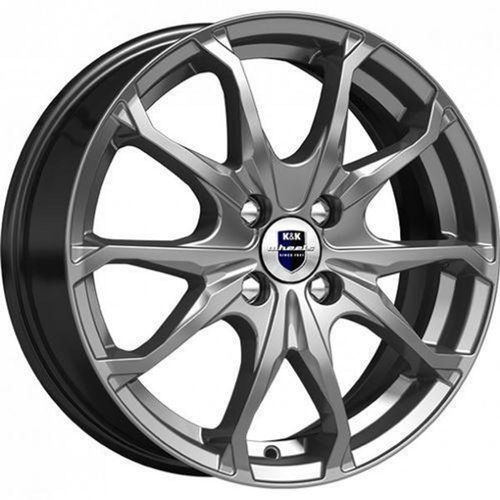 K&amp;K Brent 6x16 4x100 ET 41 Dia 60.1 (HB)