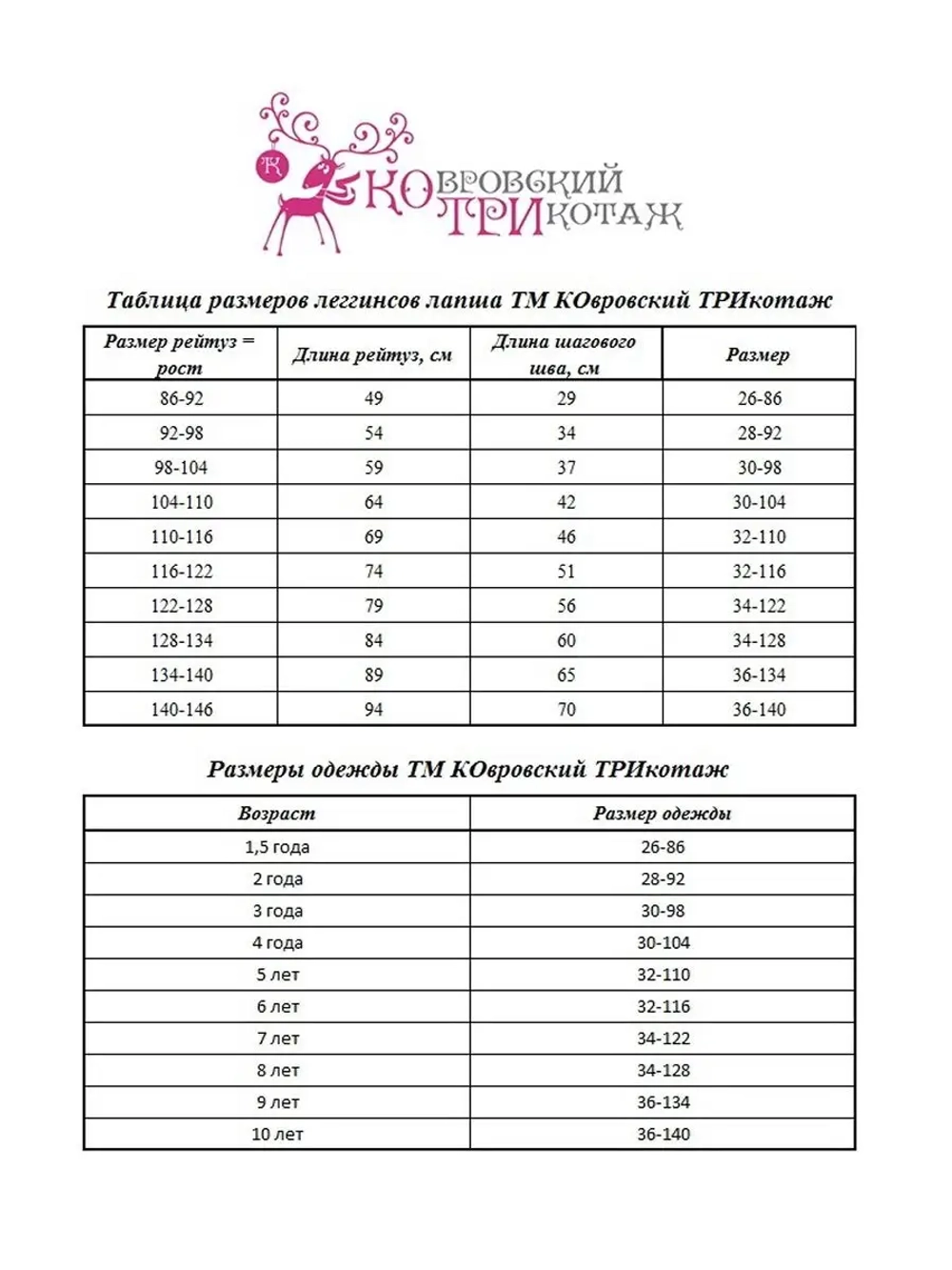 Леггинсы теплые рейтузы