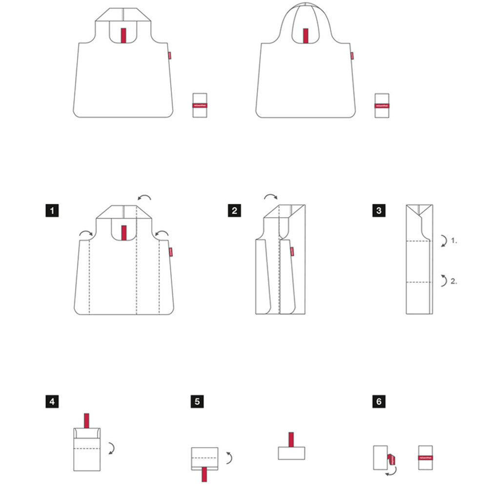 Сумка складная mini maxi shopper dots