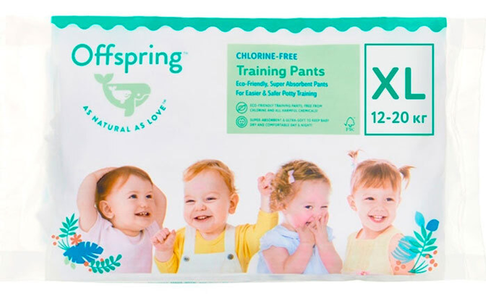 Трусики Offspring Travel pack ХL (12-20 кг) 3 шт
