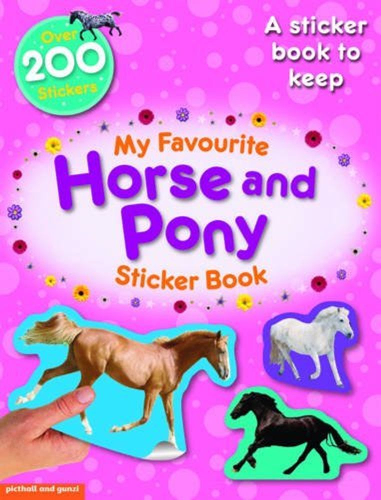 My Favourite Horses And Ponies Sticker Book