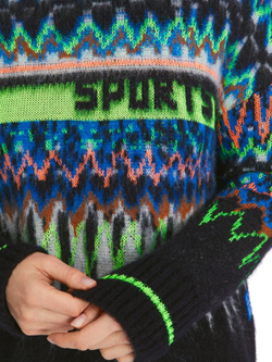 Свитер из шерсти альпака (Knitted in Germany)