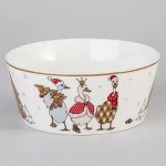 Салатник «Family christmas» 14,5*6см 650мл