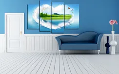 Модульная картина "Свет любви"