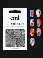 Charmicon 3D Silicone Stickers №210 Рок-н-ролл
