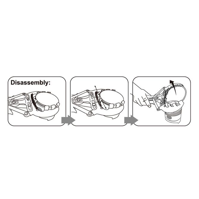 KING TONY (9AP100) Щипцы для поршневых колец, 50-100 мм