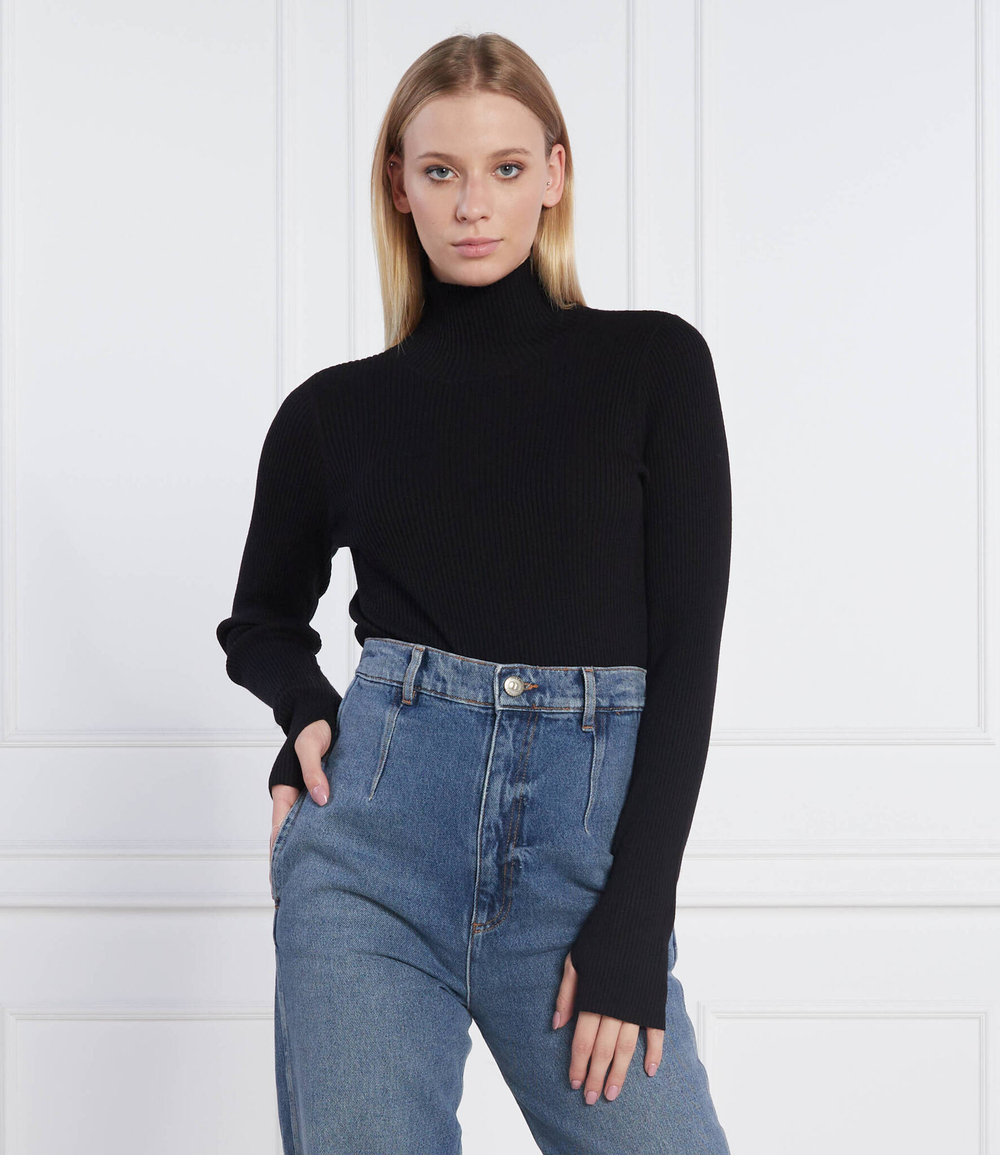 гольф lupetto Twinset Actitude - черный(222AP3316)