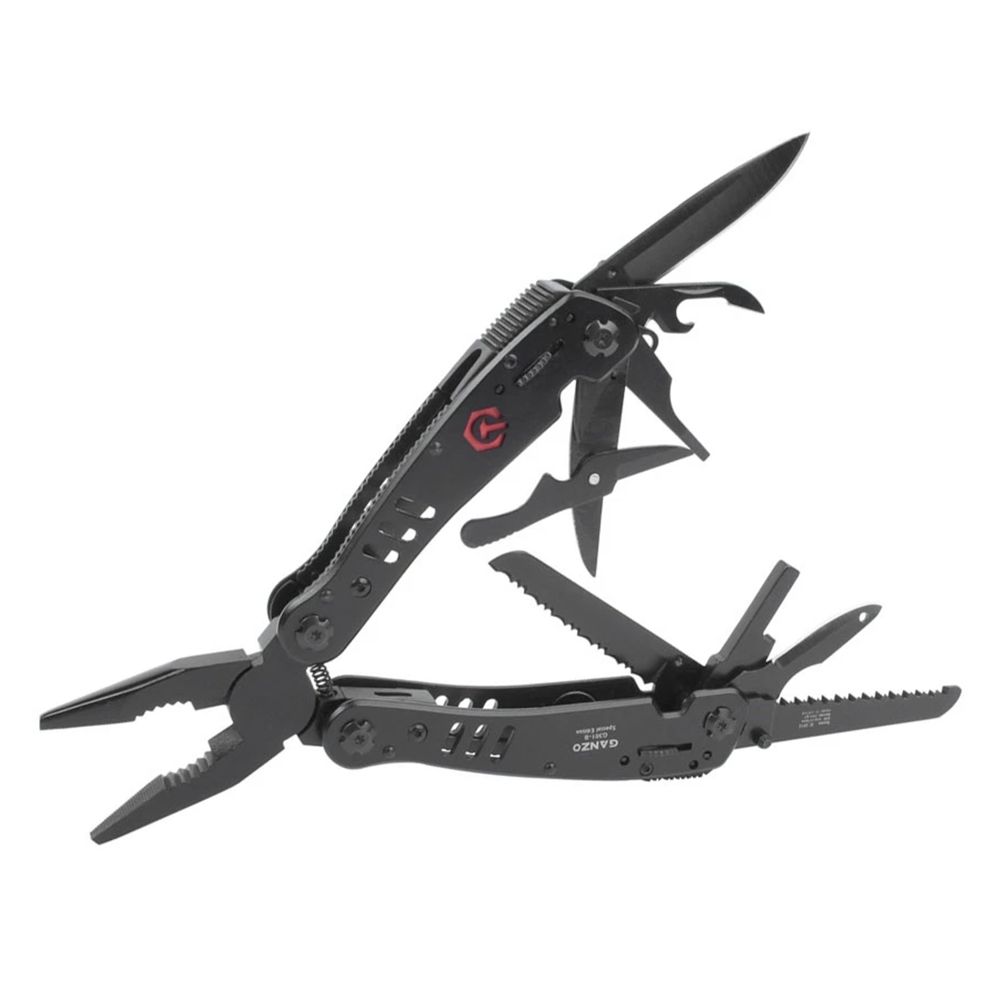 Мультитул &quot;Ganzo&quot;, 105x50x20 мм, 26 предмета, цв. черный