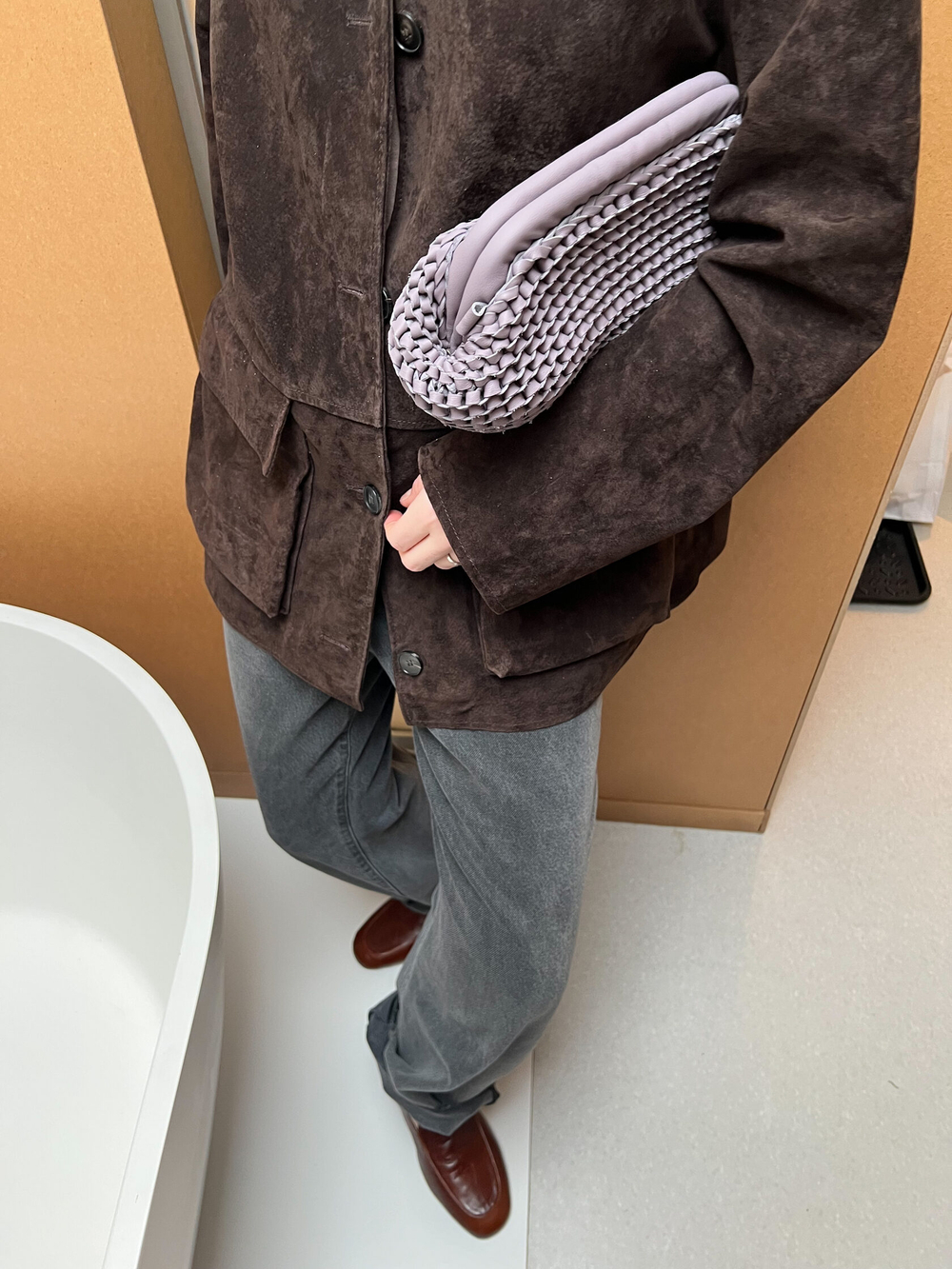 Сумка Пуси лаванда